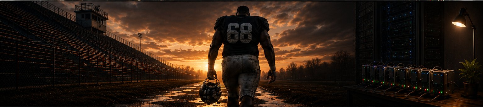 Walking away from the field toward something new